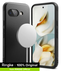 Ringke Onyx Mag [Compatible with MagSafe] Designed for [Google Pixel 9a] Case Anti-Fingerprint Enhanced Grip Non-Slip Protective Phone Cover with Precise Cutouts for Camera