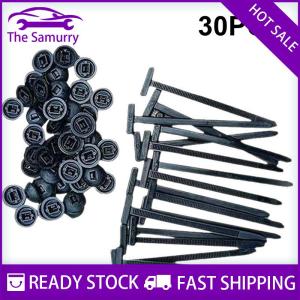 Samurry ✨Hot Sale✨ 10-100Pcs Nylon Universal Cable Tie Buckle Self-Locking Zip Ties Holder With Pin Button Multipurpose For Car Daily Repair