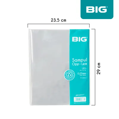 Sampul Buku Plastik OPP Tebal BIG 50 Mikron