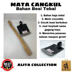 MATA CANGKUL TANAH SAWAH PACUL BERKUALITAS HARGA TERMURAH DISKON GROSIR MERK CROCODILE CAP BUAYA
