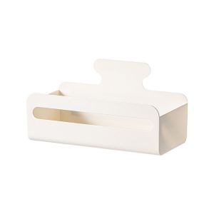 SONHO Wall Mounted ic Paper Towel Holder Large Capacity Punch Free Tissue Dispenser Multifunctional Space Saving Refrigerator Organizer Home