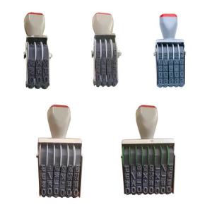 (In stock) Multifunctional Number Stamp Business Stamp Office Stamp 0-9 Adjustable Changeable Number Stamp Price Number Stamp .Y1QB