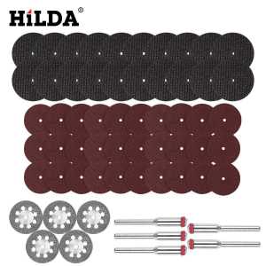 SET 60 PCS MATA BOR KEPALA GERINDA TUNER POLES POTONG AMPELAS DRAMEL DIAMOND CUTTING BLADE DRILL