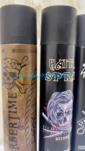 【 】420ml Hair Spray Strong Hold Saloon Barber Spray Rambut Lelaki Luxurious