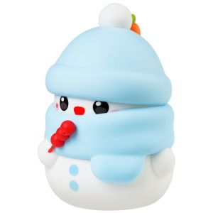 LITUILI 1200mAh Foam Soap Dispenser Cute Snowman Snowman Shape Automatic Soap Dispenser Touchless ABS Material Foam Hand Washer Home Use