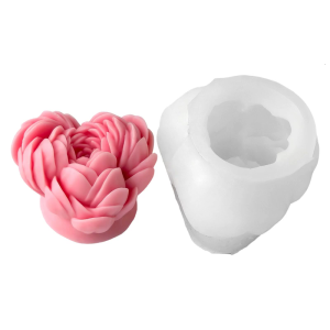 Silicone Moulds Peony Flower Molds Ornament Molds Epoxy Resin Molds Plasters Molds for Making