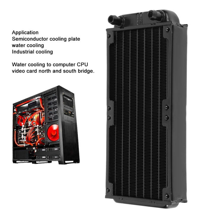 Water Cooling Radiator Water Cooling Heat Exchanger PC Cooler Computer ...