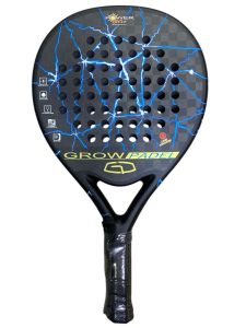 Raket Padel GROWPADEL Power Star Control Biru 12K Carbon