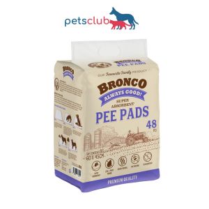 Bronco - Super Absorbent Pee Pads For Dogs Cats and Small Animal