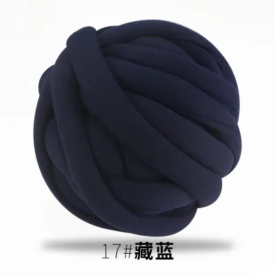 250g thick super Bulky chunky yarn for hand knitting Crochet soft big cotton DIY Arm Knitting Roving Spinning yarn for blanket