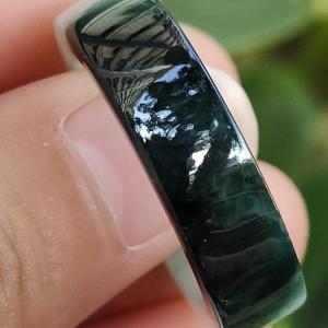 🌊⛰ Depth Dancer Ring - Jadeite - Waters Strategy Earths Resolve (Sku: ring18)