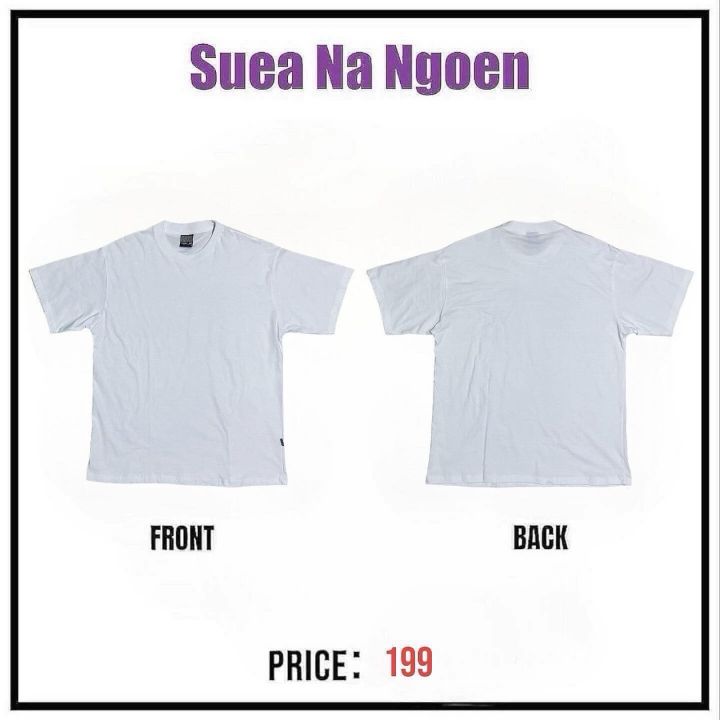รวมเสื้อยืดสีพื้น ‼️เสื้อยืดเปล่าสินค้าขายดี 6 สี เนื้อผ้า Cotton 100% ...