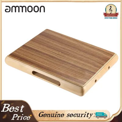 ammoon Compact Travel Cajon Flat Hand Drum