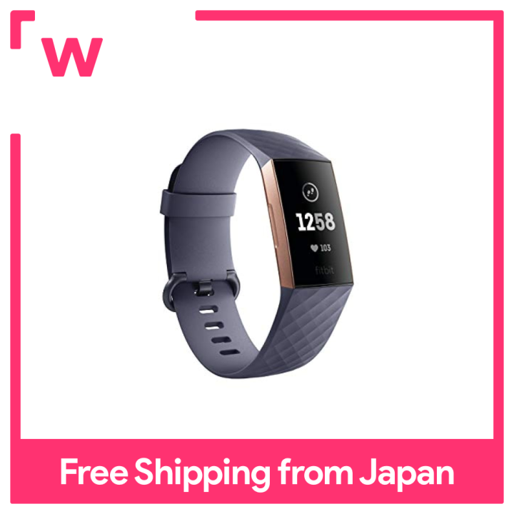 Fitbit charge 3 blue grey outlet and rose gold