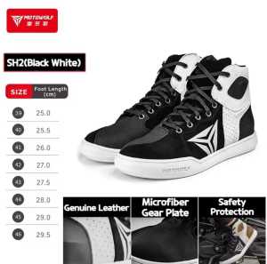 Sepatu Riding Shoe Sepatu Touring MOTOWOLF SH2 Motorcycle Boots