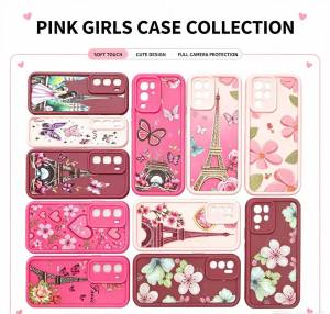 Shatterproof Printed Candy Color Phone Case Tecno camon 50 30 40 pro spark 50 40 40c pop 5 lite 10 pro slim 5 pro spark 10c 20 pro 20c 30c 50 3 1 2 go 2023 spark go 2024 pova 7 spark 40c ultra pro SPARK GO 3 CAMON 50 ultra