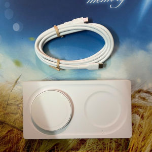 Đế sạc nhanh không dây Belkin Boost Charge Pro 2 trong 1 có MagSafe 15W WIZ019 điện thoại tai nghe kèm củ 27W