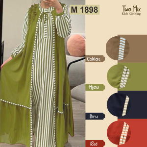 Two Mix - Gamis Anak Perempuan - Baju Muslim Anak Cewek M1905 M1898