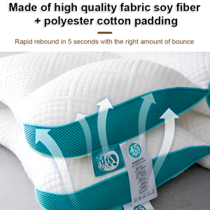 Sleep Enhancing Cervical Support Comfort Goose Down Pillow Sleep Enhancing Cervical Support Comfort Goose Down Pillow Sleep neck anti-traction pillow