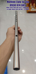 Sáo C5 inox cao cấp không rỉ chuẩn tone dễ thổi. Sáo được khắc laser sang trọng có các tone cụ thể dễ tìm beat 1.6x50cm
