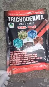Men ủ vi sinh Trichoderma 1kg đối kháng nấm bệnh ngừa tuyến trùng rễ vàng lá thối rễ ủ phân chuồng cải tạo đất