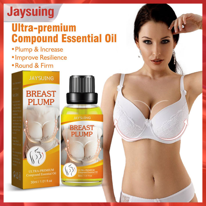 Jaysuing Breast Plump Essential Oil Women Breast Enhancement Female Chest  Enlargement Big Size Bust Anti Sagging Breast Lifting Breast Beautifying Firm  Massage and Care Essential oil(30ml）