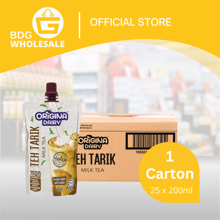 Origina Dairy Milk Tea/ Teh Tarik 25 x 200ml Lazada
