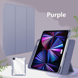 Ipad Air 5กรณีที่ถอดออกได้แม่เหล็กสองด้านคลิปปกชุด360 ° หมุนยืน Ipad Mini6แขนป้องกันล้างเปลือกแข็งกับผู้ถือดินสอ11นิ้ว Pro 2021 10.2 Air4 12.9 Pro4 5 2020