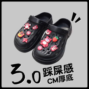 [Free Shipping] Summer CoupleS Non-Slip EVA Soft-Soled Outdoor Sandals For Women With Thick Soles And A Closed Toe Design