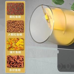 Máy cho cá ăn tự động hẹn giờ nhỏ gọn lý tưởng cho các loại cám hạt nhỏ và tiện lợi.