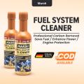 Marsh Fuel System Cleaner Gas Additives Power Booster Remove carbon Reduce Noise Vibration Fuel Economy Saver 120ml. 