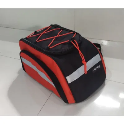 Tas Motor Tas Helm Pannier Jok Belakang Tas sepeda Box motor touring side bag motor dilengkapi raincover