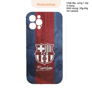 Ốp lưng iPhone CLB Barcelona – Blaugrana | Ốp bóng đá Barca 1 lớp & 2 lớp phủ bóng
