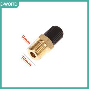 【E-WOITD】 1 cái tự làm phụ kiện máy nén khí Tank Fill van lục giác Brass Tank Fill van M8 M10 Threaded van lõi