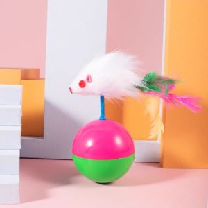 Bóng chuột đồ chơi lật đật dành cho thú cưng cao cấp nhiều màu