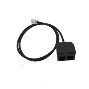 Telephone Training Adapter Y Splitter RJ9 Adapter for Enhances Communication in Training and Conference Clear Call