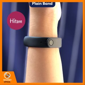 Plain Strap Mi Band 3 4 Strap Silicone Tali Pengganti Xiaomi Band 3 4