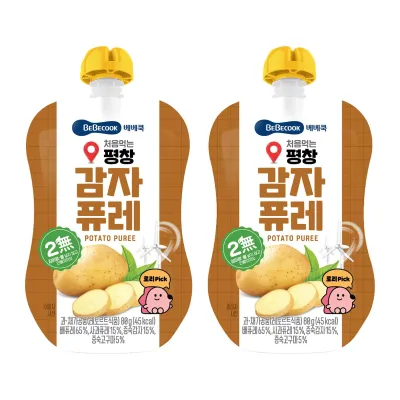 BeBecook 2-Pk My First Yummy Puree (Potato) 80g