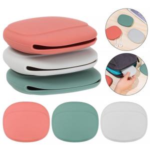 Headphone Storage Box Silicone Earphone Data Cable U Disk Organizer Coins Purse Case Bag Home Travel