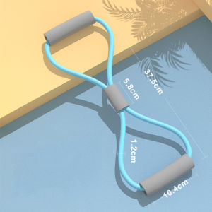 ยางยืดโยคะ Word Fitness Rope ยางยืดออกกำลังกาย ยางยืดออกกำกาย ยางยืด ยางยืดเลข 8 ยางยืดเล่นโยคะ อุปกรณ์ฟิตเนส ออกกำลังกาย มี 3 สีให้เลือก