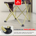 SPEEDS Kursi Lipat Portable Camping Folding Chair Outdoor Indoor Kursi Taman LX 031-15A. 