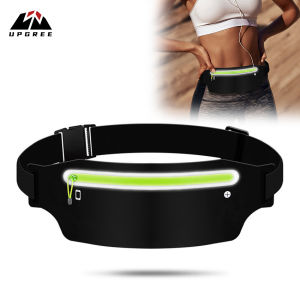 UPGREE เอวแฟชั่นกระเป๋ากีฬากลางแจ้งเอวแพ็คกระเป๋าคาดเอวอัลตร้าบางถุงกระเป๋าคาดเอวของผู้ชายถุงกระเป๋าวิ่งได้กระเป๋าสามารถกันน้ำได้กระเป๋าเงินเอวคาดเอวแฟนนี่แพ็ควิ่งเหยาะ ๆ สายคาดเอวสำหรับออกกำลังกายกีฬากลางแจ้ง