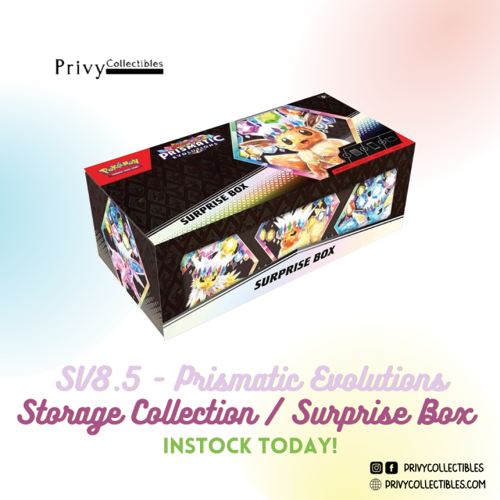 pokemon sv8 5 prismatic evo booster box Pokemon - Pokemon TCG main image 1