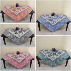 Taplak Meja Batik Raden Ajeng Ukuran 120 x 110 cm Taplak Meja Tamu Taplak Meja Sekolah Taplak Meja Guru Bahan Polyester