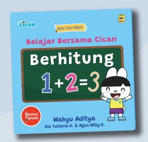 BUKU BELAJAR BERSAMA CICAN: BERHITUNG (BOARDBOOK) - WIPE&CLEAN/BUKU TULIS HAPUS