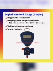 Digital Manifold Gauge High Accuracy (Single)
