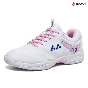 Giày cầu lông bóng chuyền nữ Lefus L019 trắng hồng - Giày Lefus L019 - Ut huong sport