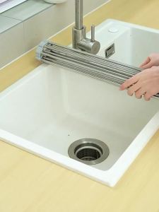foldable kitchen sink rack foldable sink rack dish storage foldable form supports draining dishes or produce for kitchen draining family home use kitchen sink kitchen sink rack