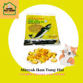 Minyak Ikan 50 butir Fish Oil Vitamin Kucing Anjing Kelinci Hamster Burung Hewan Peliharaan. 