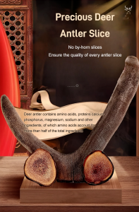 Sunrichh Precious Deer Antler Slice/Deer antler slice health senate gift box